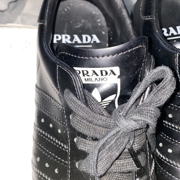 Prada adidas blk leather ref🔥🔥🔥🔥 - Picture 4 of 11